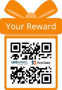 Your reward QR card on the website