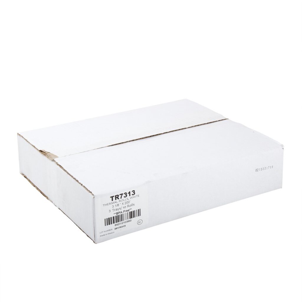 A white box on a white background.